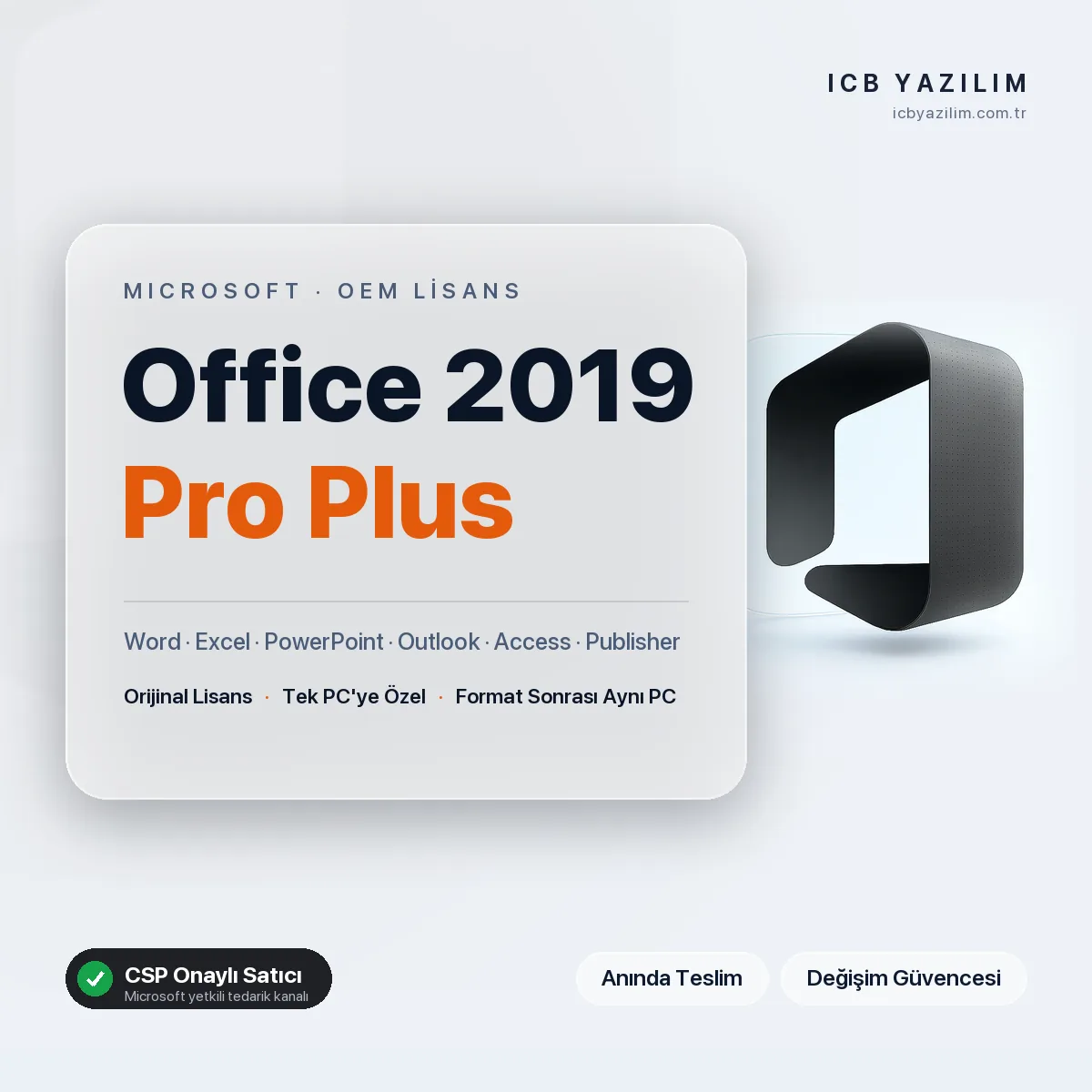 Office 2019 Pro Plus OEM Lisans — orijinal Microsoft lisansı