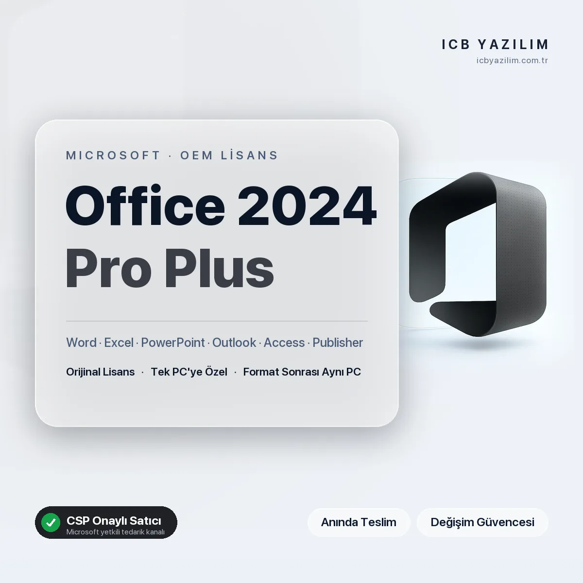 Office 2024 Pro Plus OEM Lisans — orijinal Microsoft lisansı