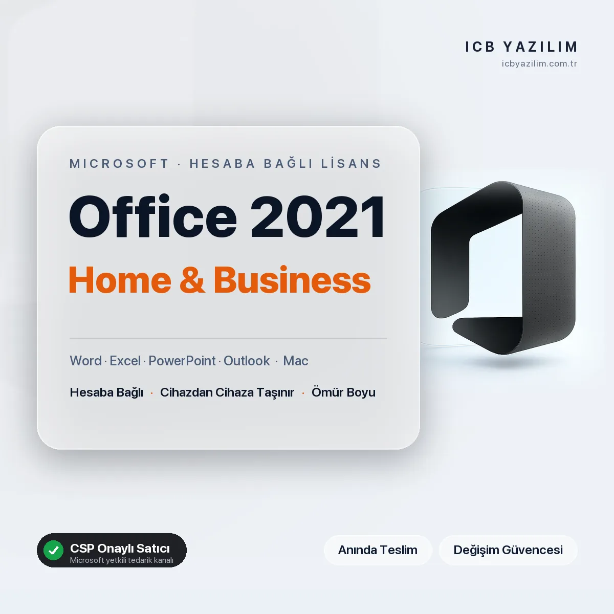 Office Home & Business 2021 Mac — orijinal Microsoft lisansı